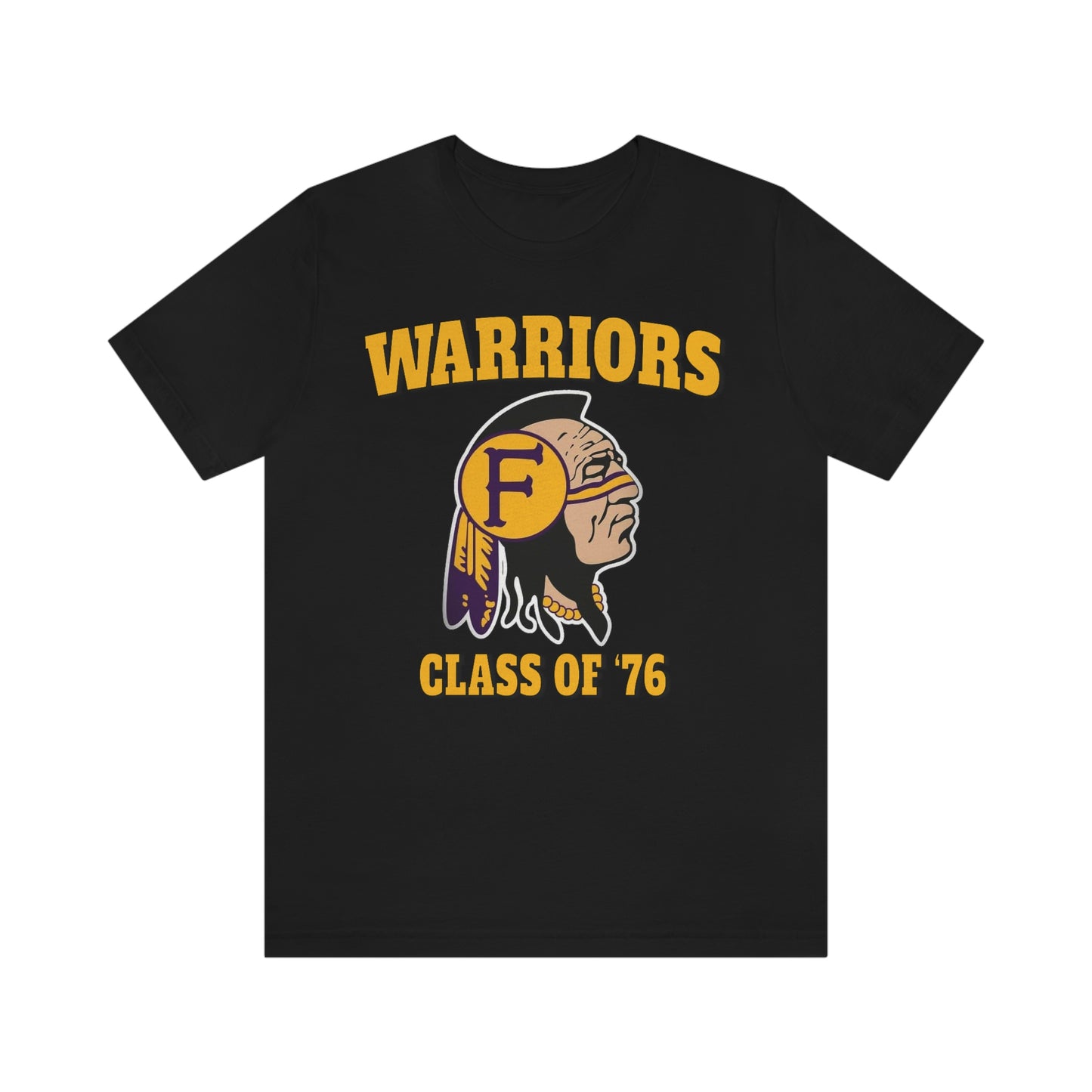 Class of '76 Warriors - Unisex Jersey Short Sleeve Tee