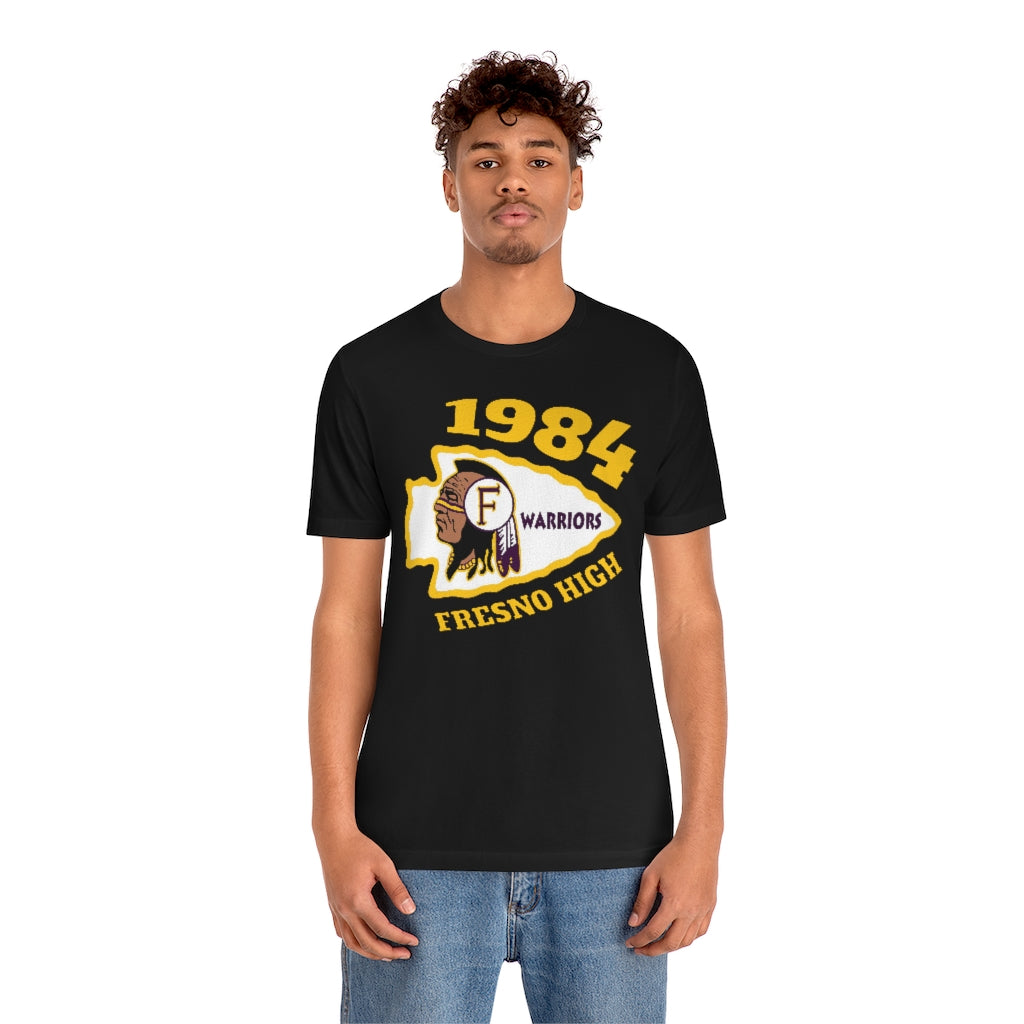 Fresno High Warriors 1984 - Unisex Jersey Short Sleeve Tee