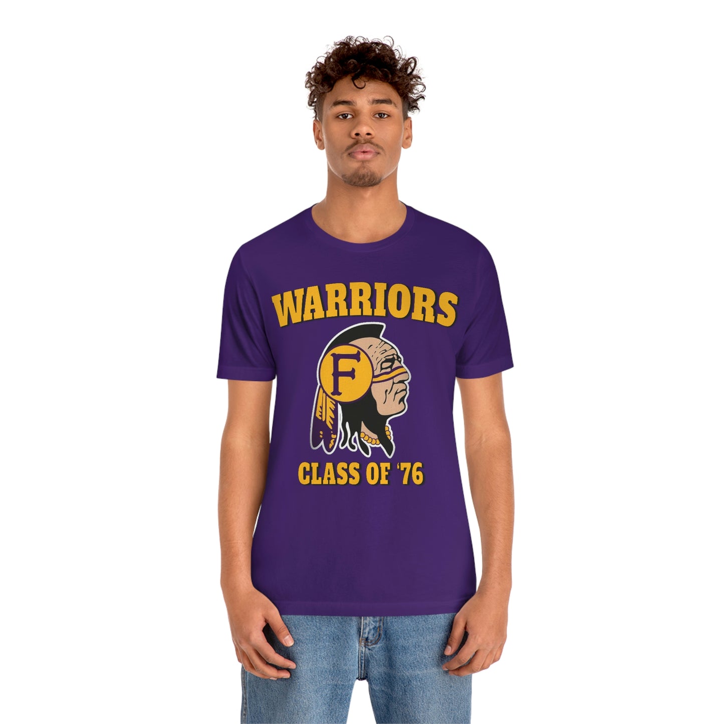 Class of '76 Warriors - Unisex Jersey Short Sleeve Tee