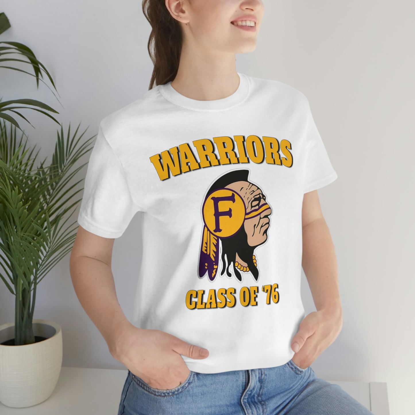 Class of '76 Warriors - Unisex Jersey Short Sleeve Tee