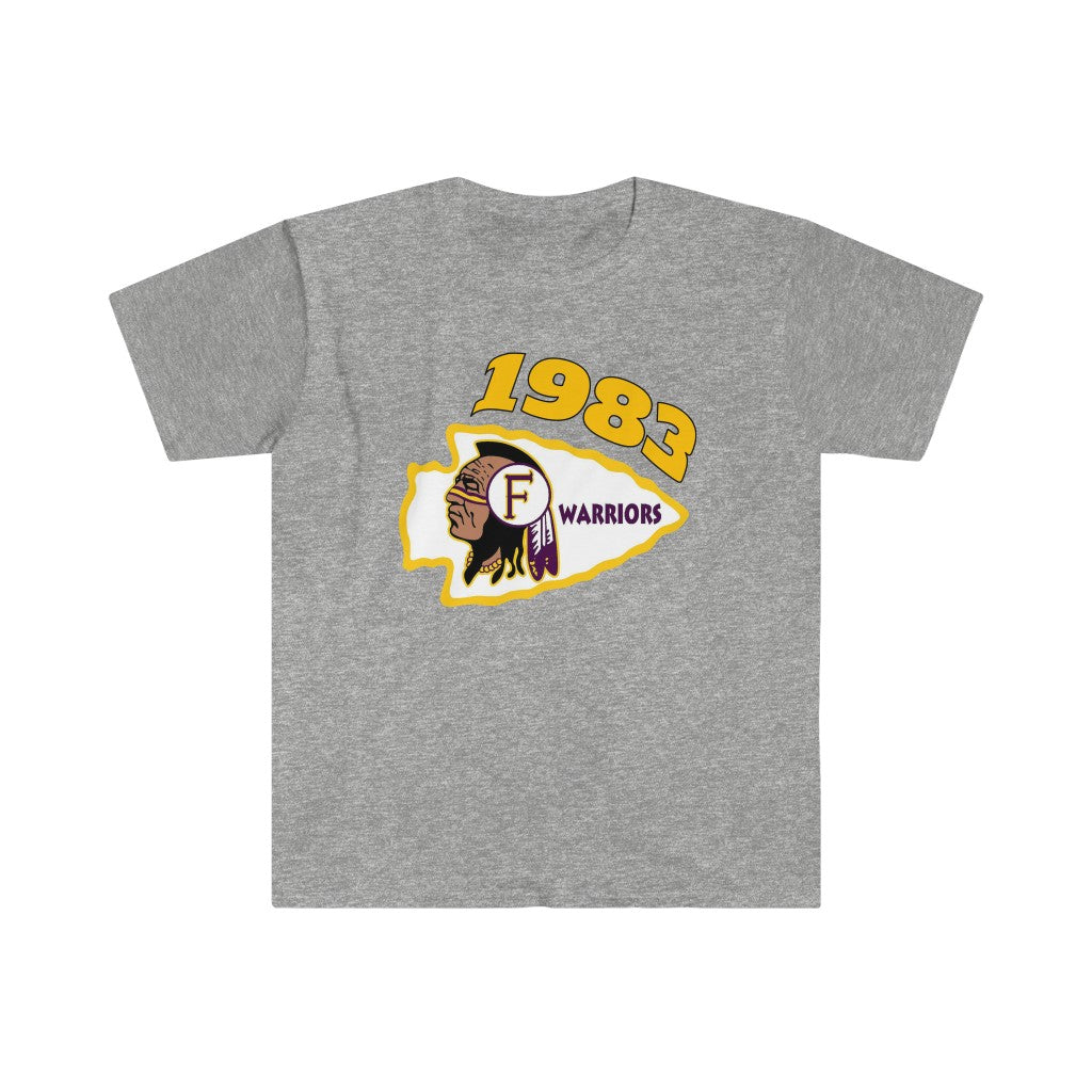 1983 Fresno High Warriors - Unisex Softstyle T-Shirt