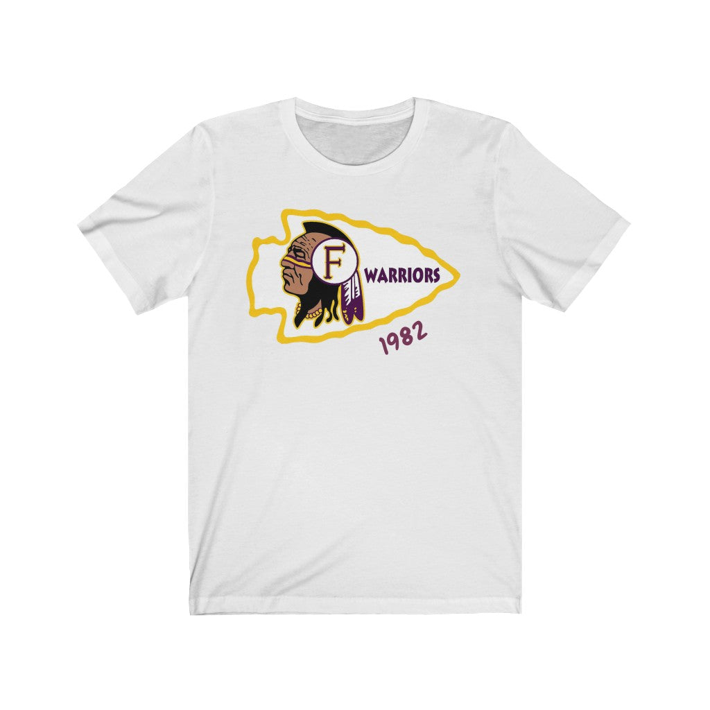 Fresno High Warriors 1982 - Unisex Jersey Short Sleeve Tee