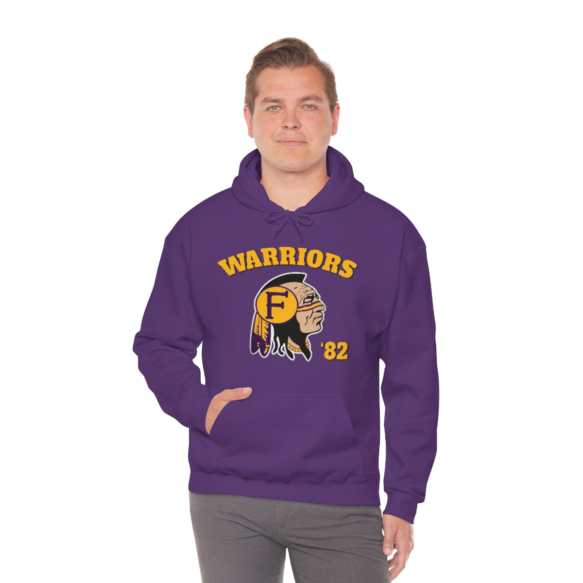 Warriors 82 - Unisex Heavy Blend™ Hooded Sweatshirt