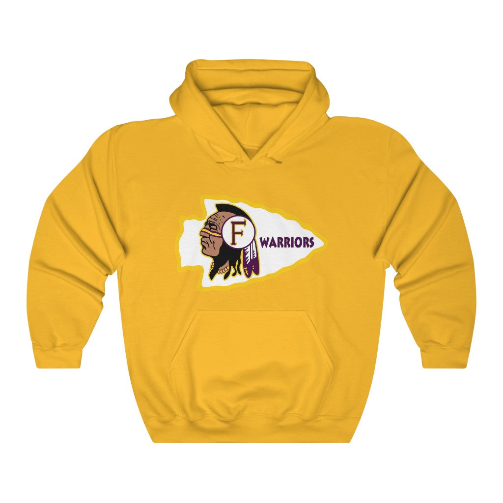 Fresno High Warriors Hoodie - Unisex Heavy Blend™ Hooded Sweatshirt