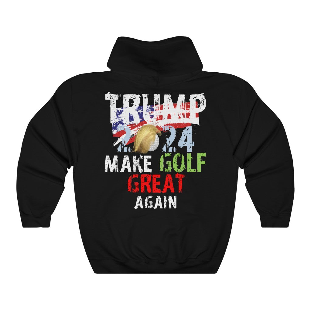 Trump Make Golf Great Again - Unisex Heavy Blend™ Hooded Sweatshirt