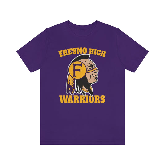 Fresno High Warriors Indian Head 3 - Bella Canvas 3001