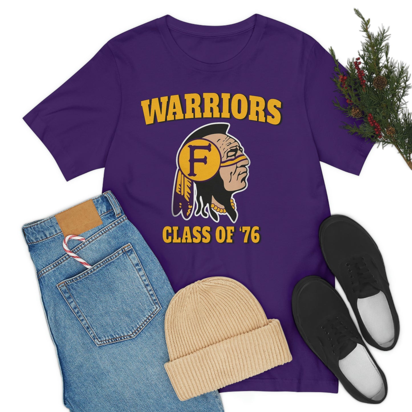 Class of '76 Warriors - Unisex Jersey Short Sleeve Tee