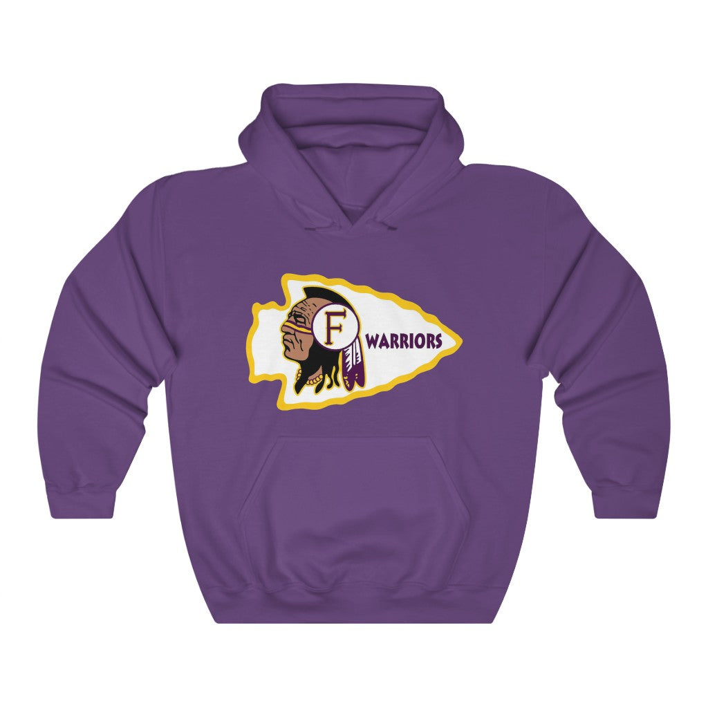 Fresno High Warriors Hoodie - Unisex Heavy Blend™ Hooded Sweatshirt