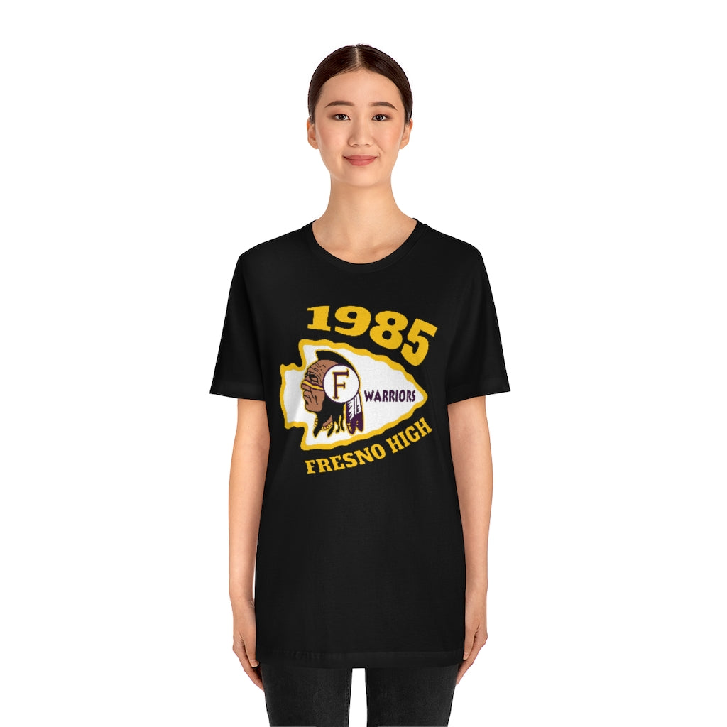 Fresno High Warriors 1985 - Unisex Jersey Short Sleeve Tee