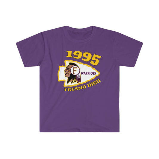1995 Fresno High Warriors - Unisex Softstyle T-Shirt Gildan 64000