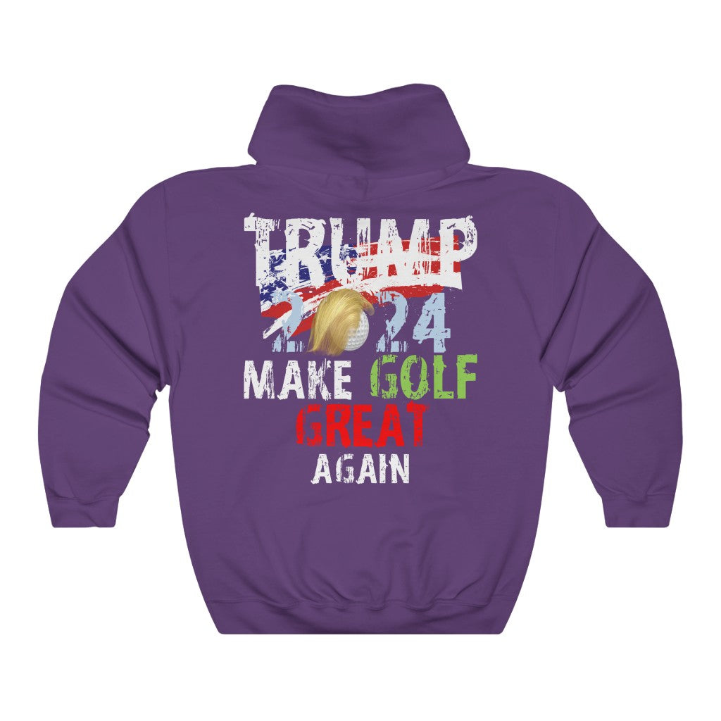 Trump Make Golf Great Again - Unisex Heavy Blend™ Hooded Sweatshirt