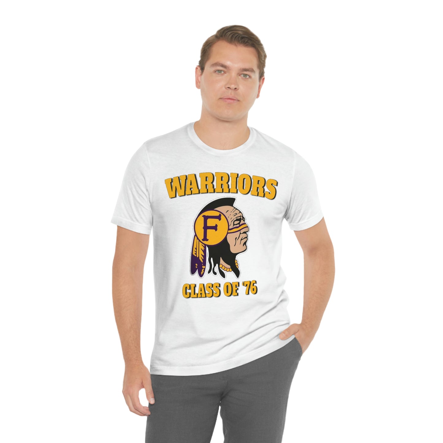 Class of '76 Warriors - Unisex Jersey Short Sleeve Tee