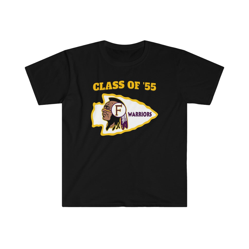 Class of 55 Fresno High Warriors - Unisex Softstyle T-Shirt