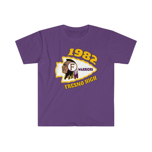 1982 Fresno High Warriors 2 - Unisex Softstyle T-Shirt