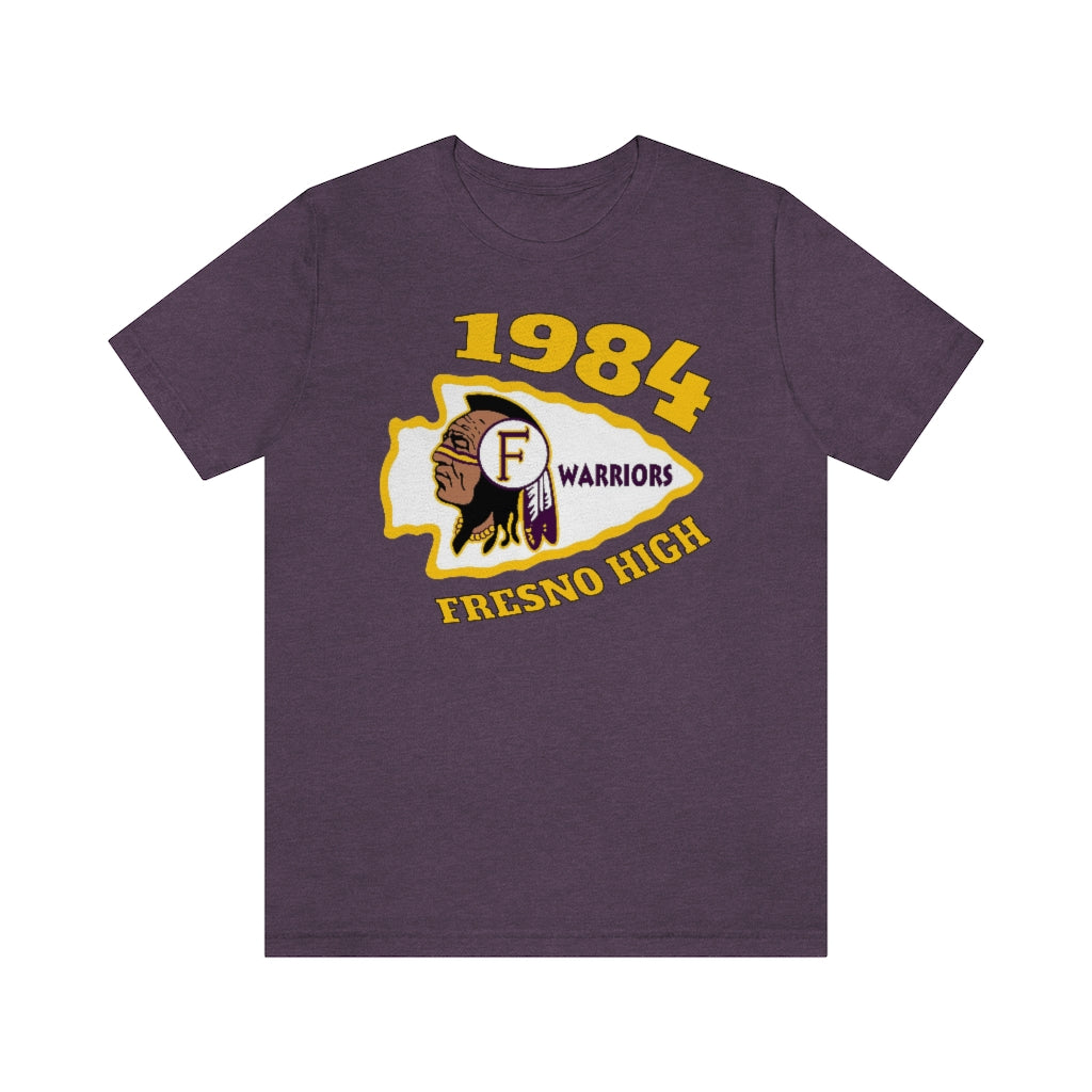 Fresno High Warriors 1984 - Unisex Jersey Short Sleeve Tee