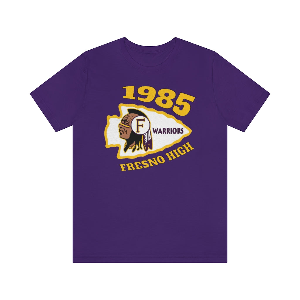 Fresno High Warriors 1985 - Unisex Jersey Short Sleeve Tee