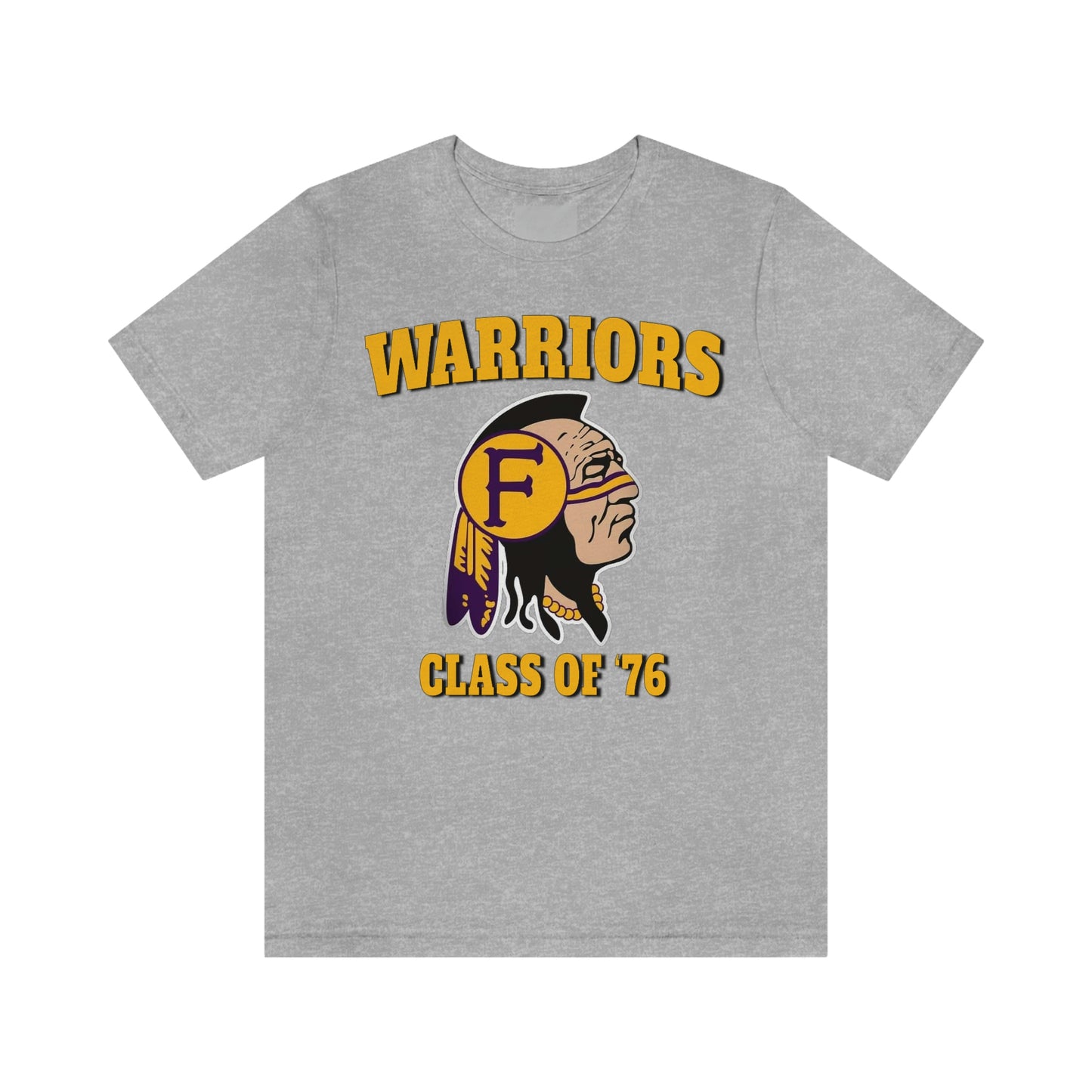 Class of '76 Warriors - Unisex Jersey Short Sleeve Tee