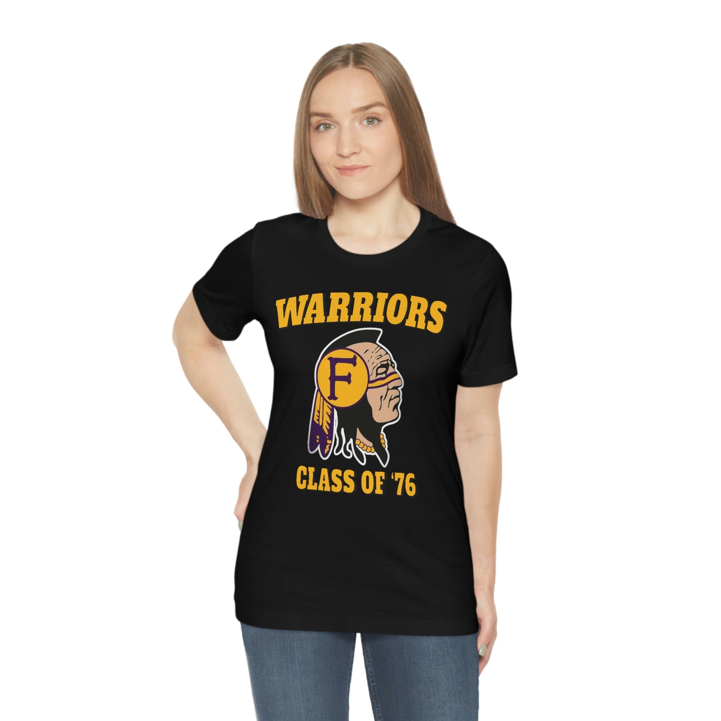 Class of '76 Warriors - Unisex Jersey Short Sleeve Tee