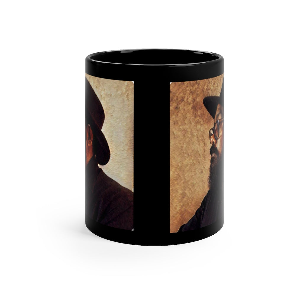 Nara Subramaniam - Black Coffee Mug, 11oz