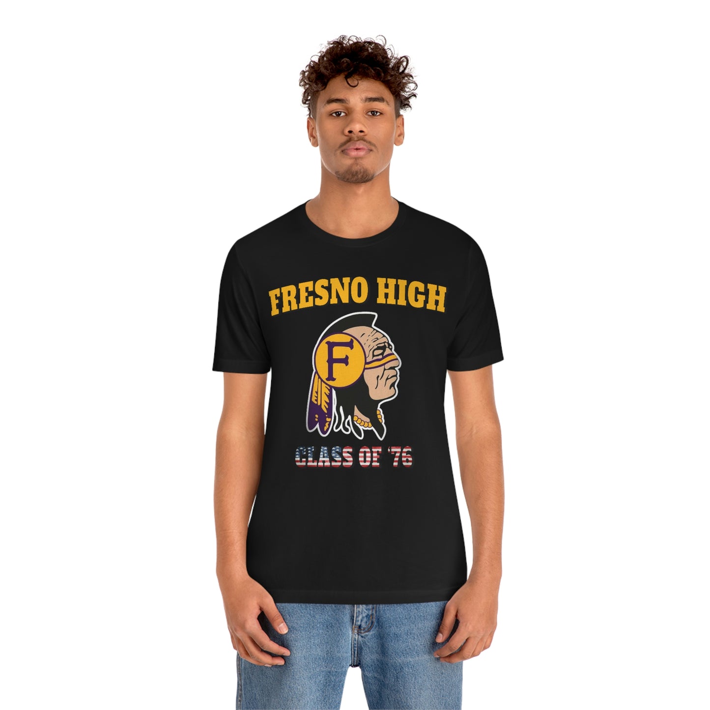 Fresno High Class of '76 - Unisex Jersey Short Sleeve Tee