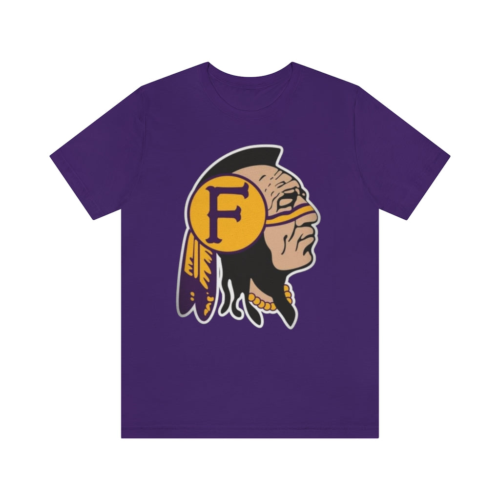 Fresno High Warriors Indian Head - Unisex Jersey Short Sleeve Tee