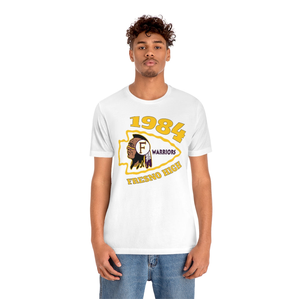 Fresno High Warriors 1984 - Unisex Jersey Short Sleeve Tee