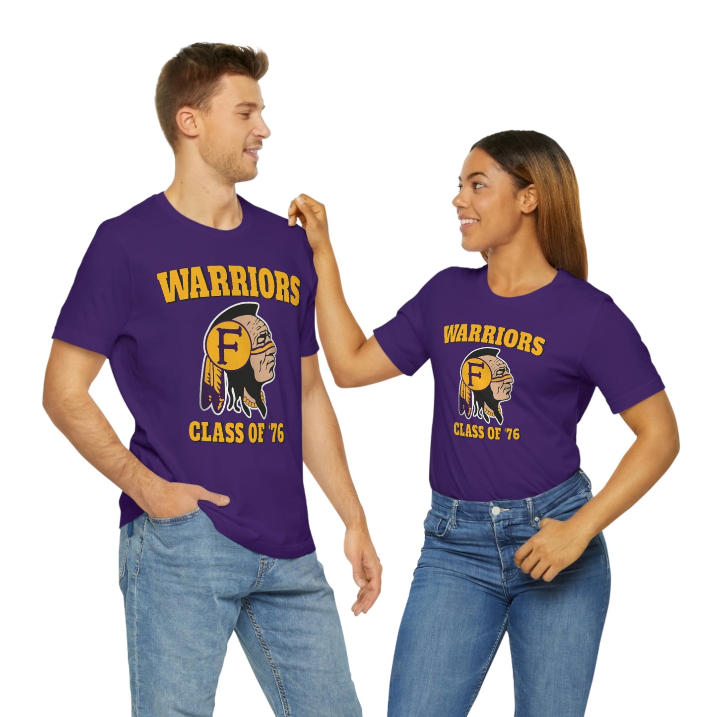 Class of '76 Warriors - Unisex Jersey Short Sleeve Tee