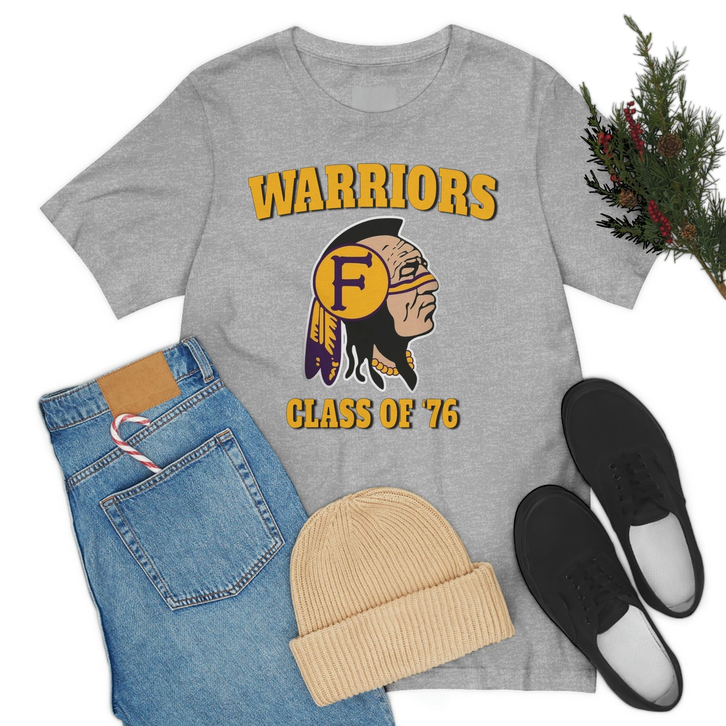 Class of '76 Warriors - Unisex Jersey Short Sleeve Tee