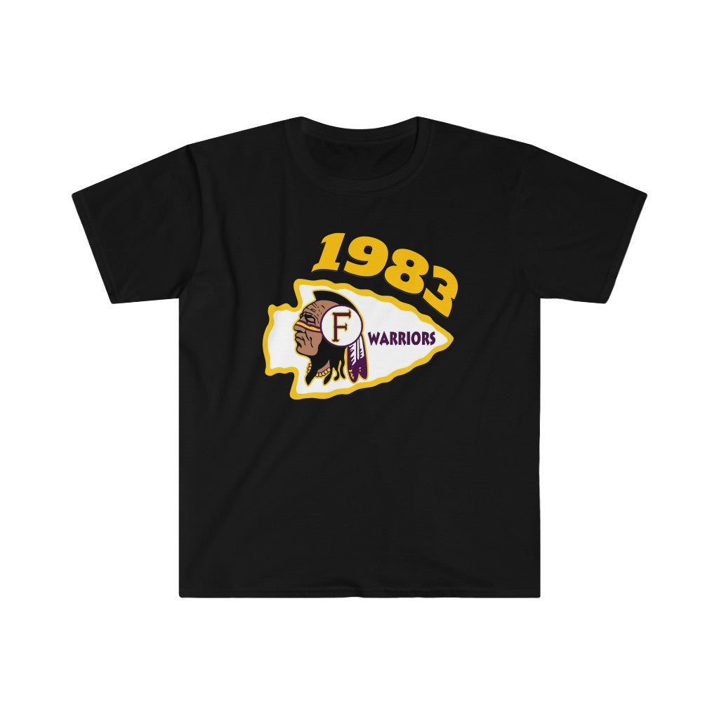 1983 Fresno High Warriors - Unisex Softstyle T-Shirt