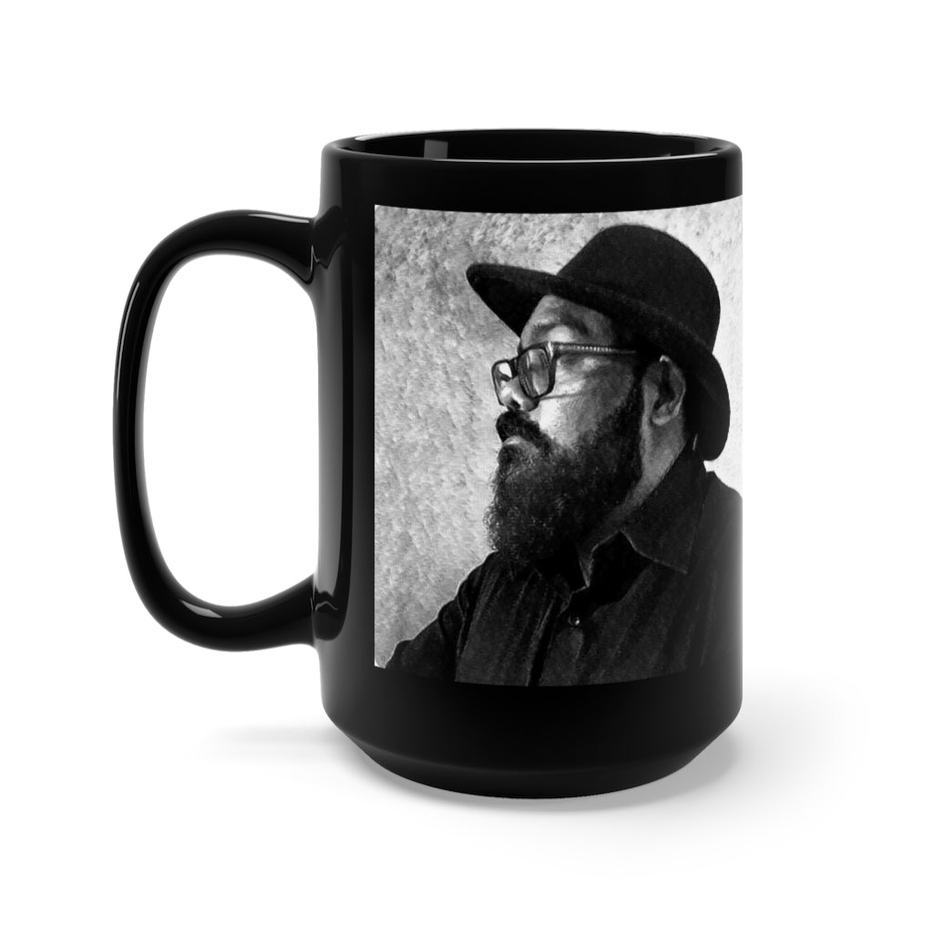 Nara Subramaniam - Black Mug 15oz