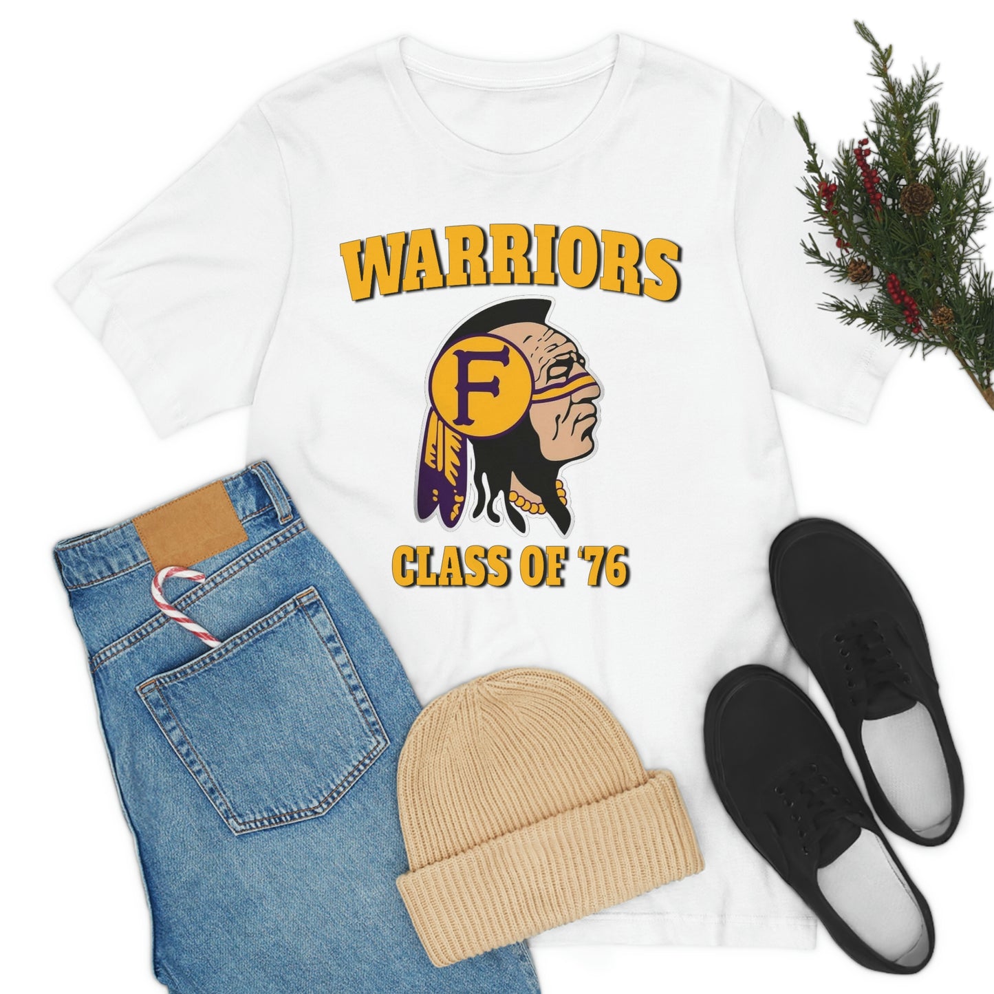 Class of '76 Warriors - Unisex Jersey Short Sleeve Tee