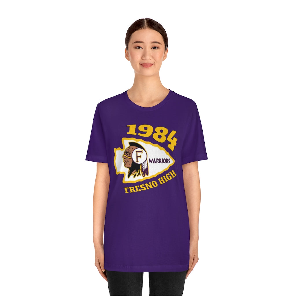 Fresno High Warriors 1984 - Unisex Jersey Short Sleeve Tee