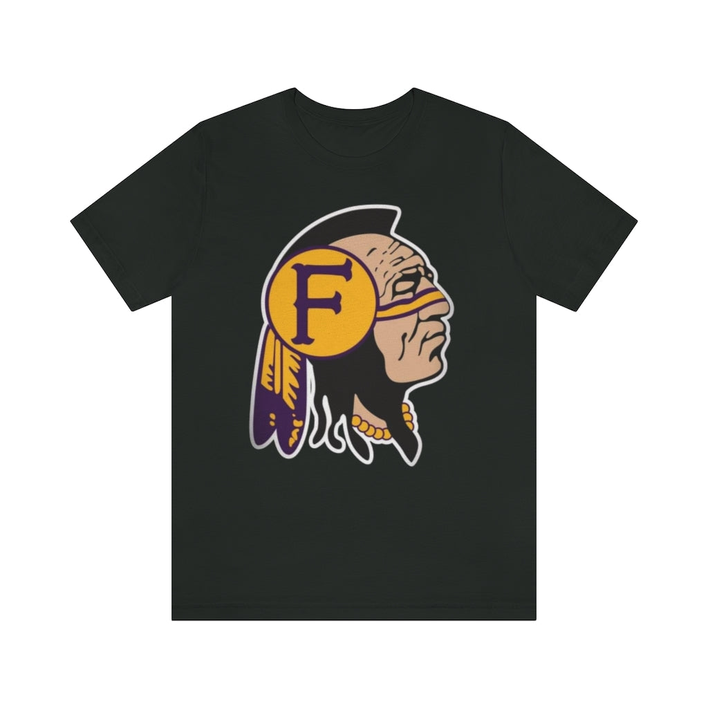 Fresno High Warriors Indian Head - Unisex Jersey Short Sleeve Tee