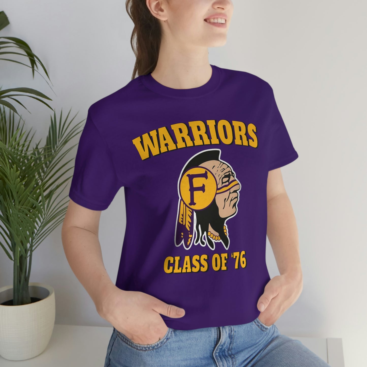 Class of '76 Warriors - Unisex Jersey Short Sleeve Tee