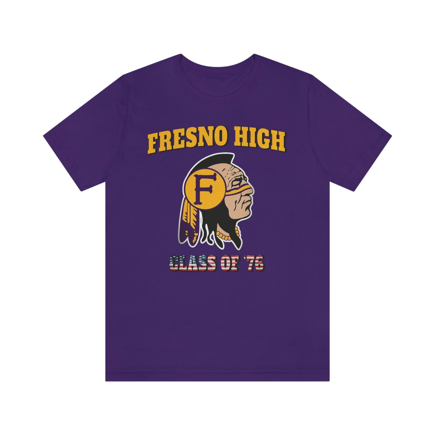 Fresno High Class of '76 - Unisex Jersey Short Sleeve Tee