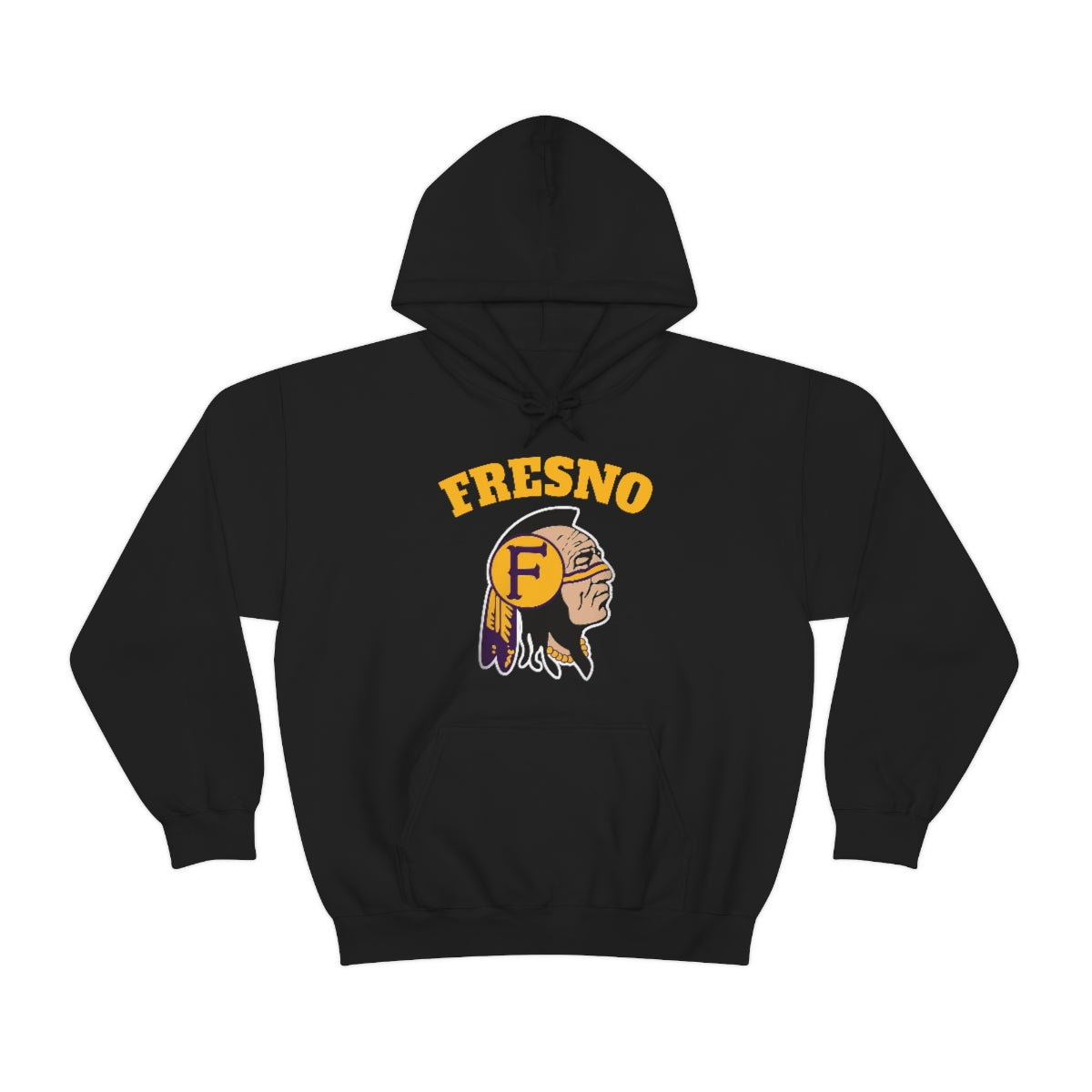 Fresno Indian Head - Unisex Heavy Blend™ Hooded Sweatshirt