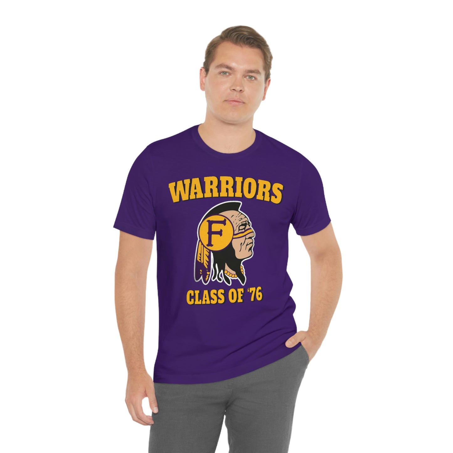 Class of '76 Warriors - Unisex Jersey Short Sleeve Tee