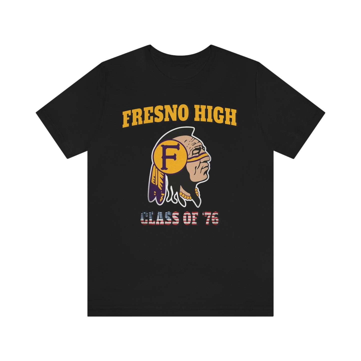 Fresno High Class of '76 - Unisex Jersey Short Sleeve Tee