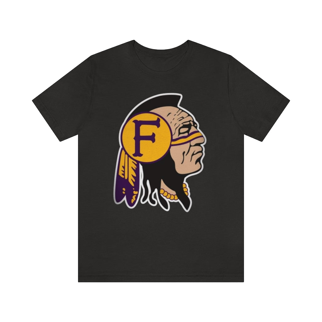 Fresno High Warriors Indian Head - Unisex Jersey Short Sleeve Tee