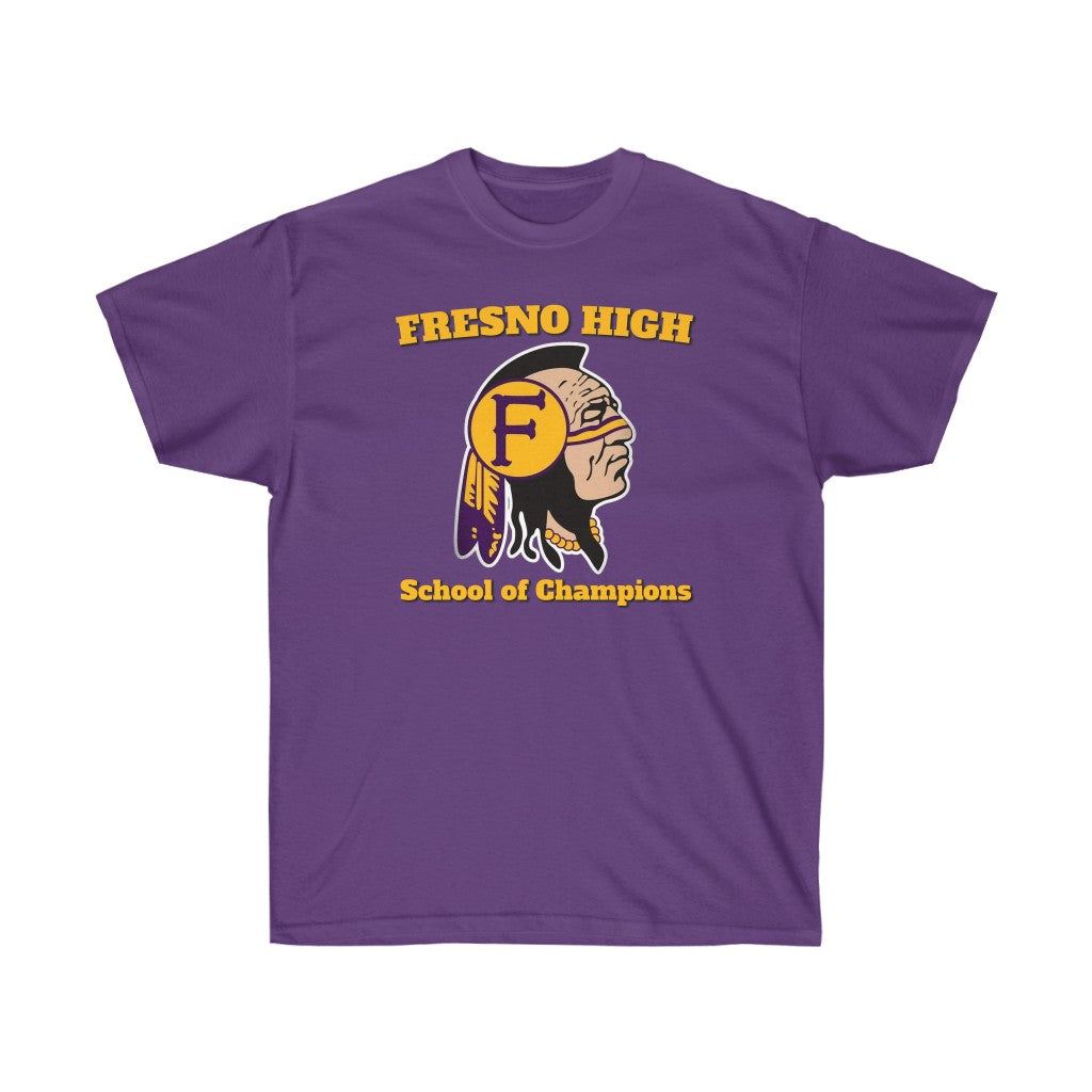 Fresno High Warriors School of Champions - Unisex Ultra Cotton Tee