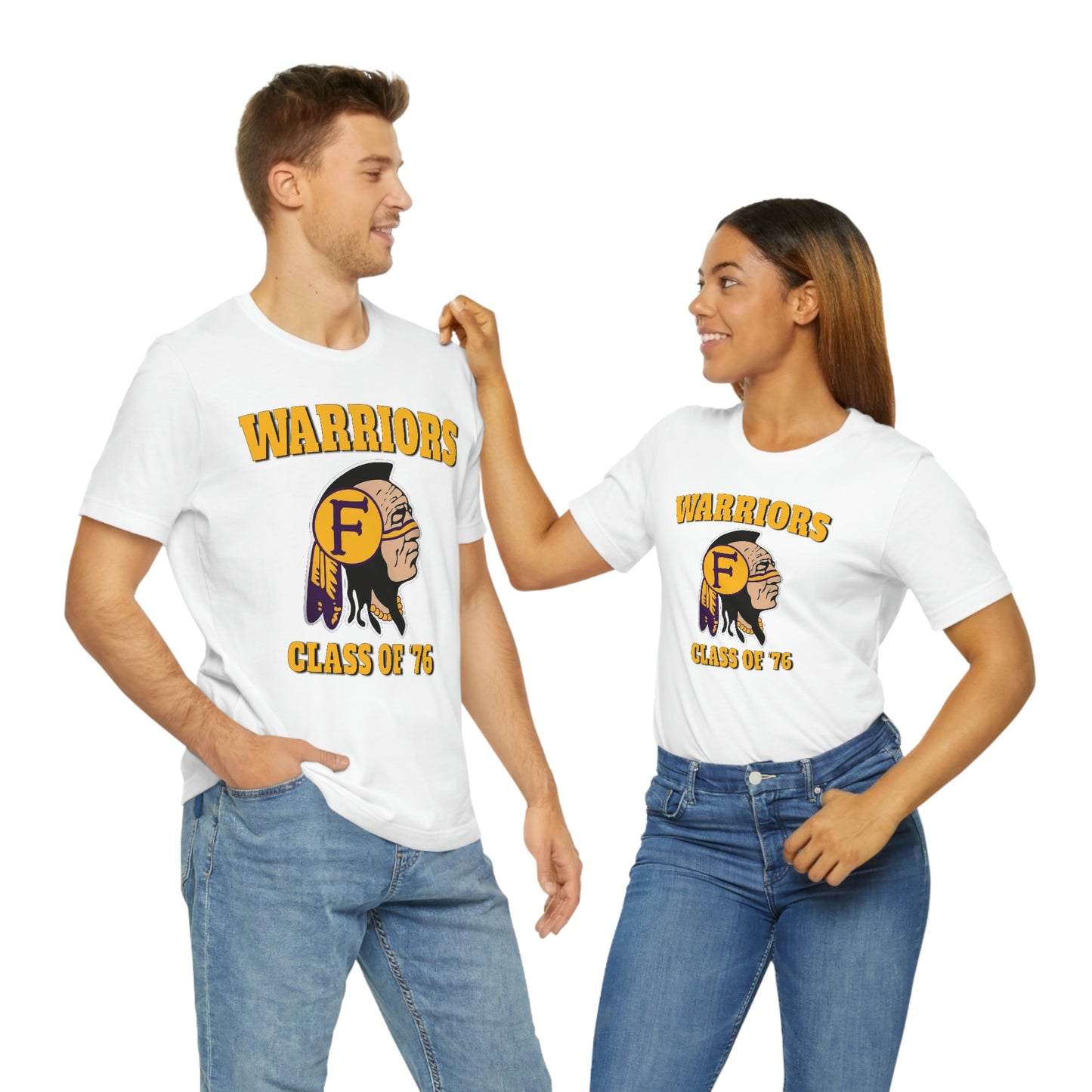 Class of '76 Warriors - Unisex Jersey Short Sleeve Tee