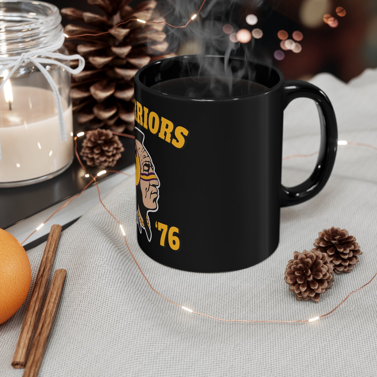 Warriors 76 - 11oz Black Mug