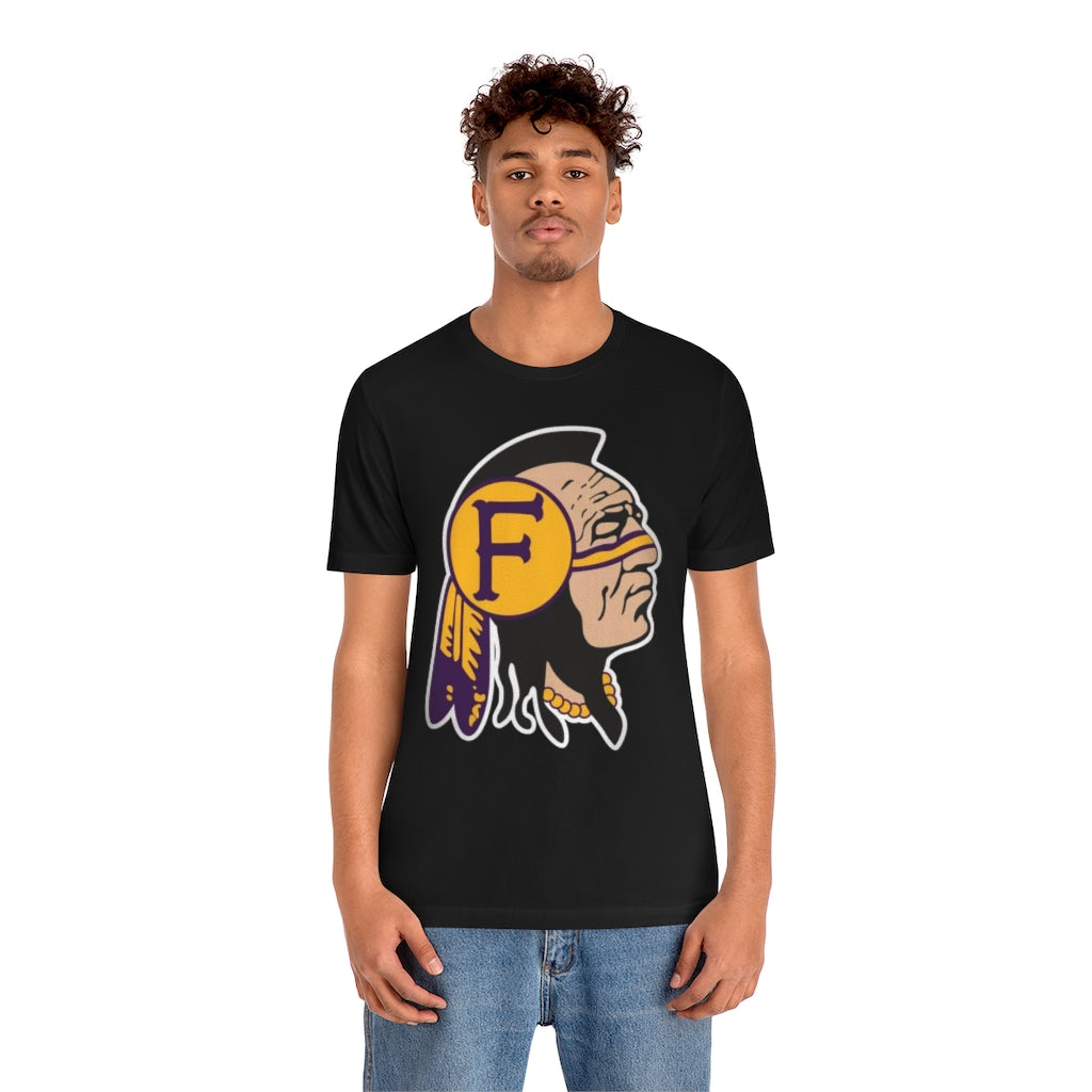 Fresno High Warriors Indian Head - Unisex Jersey Short Sleeve Tee