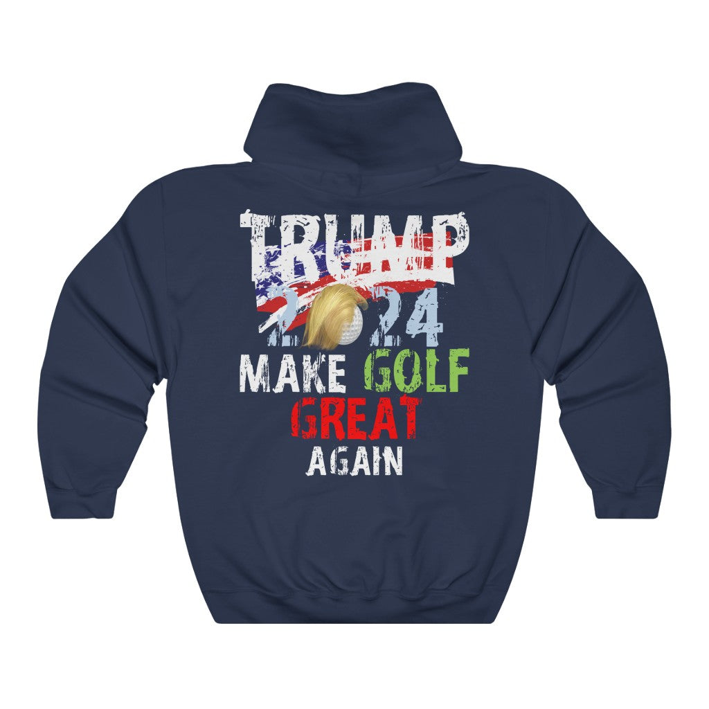 Trump Make Golf Great Again - Unisex Heavy Blend™ Hooded Sweatshirt