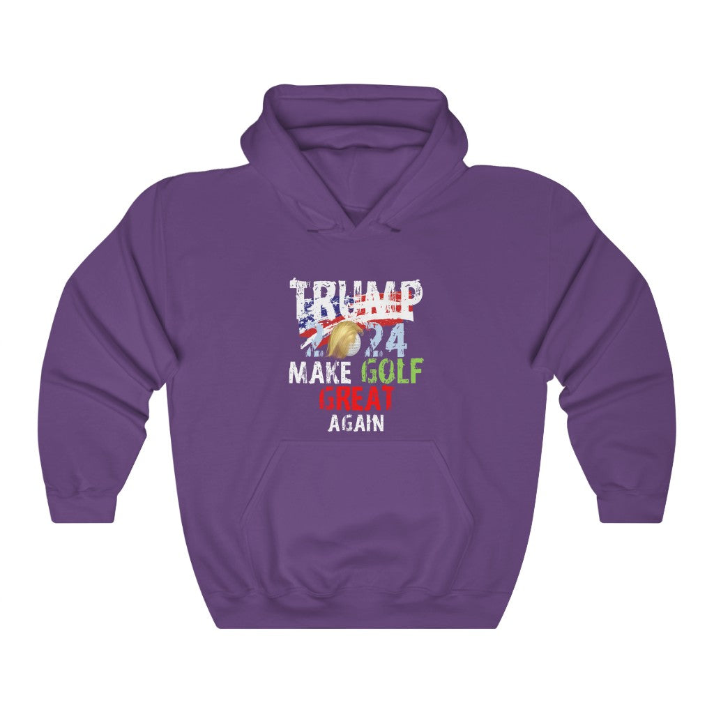 Trump Make Golf Great Again - Unisex Heavy Blend™ Hooded Sweatshirt