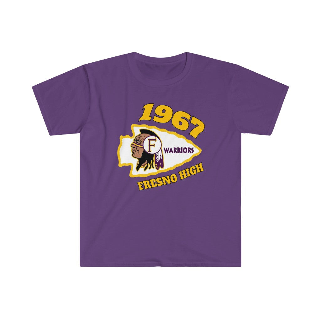 1967 Fresno High Warriors 2 - Unisex Softstyle T-Shirt