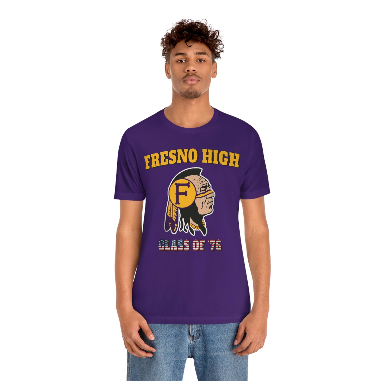 Fresno High Class of '76 - Unisex Jersey Short Sleeve Tee