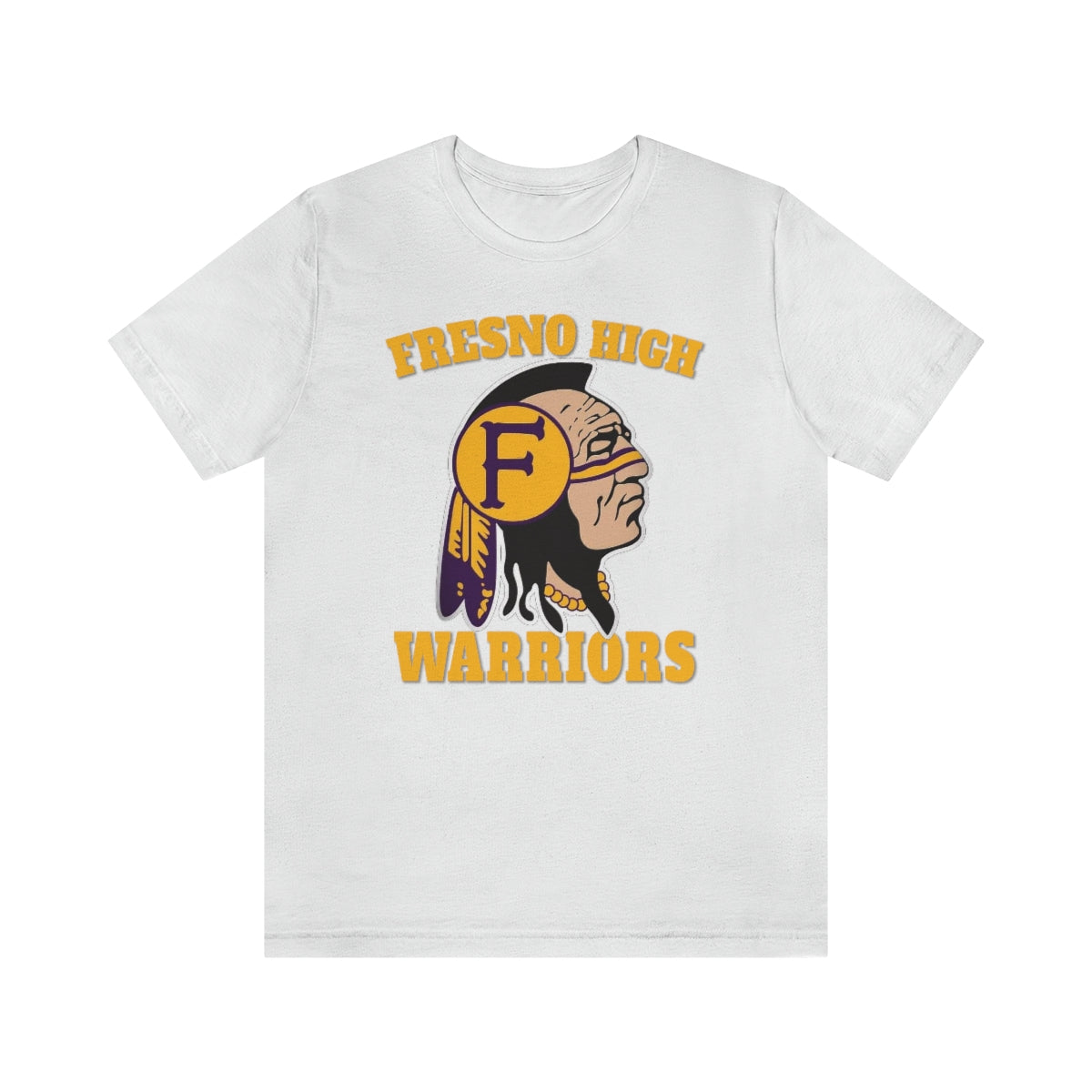 Fresno High Warriors Indian Head 3 - Bella Canvas 3001