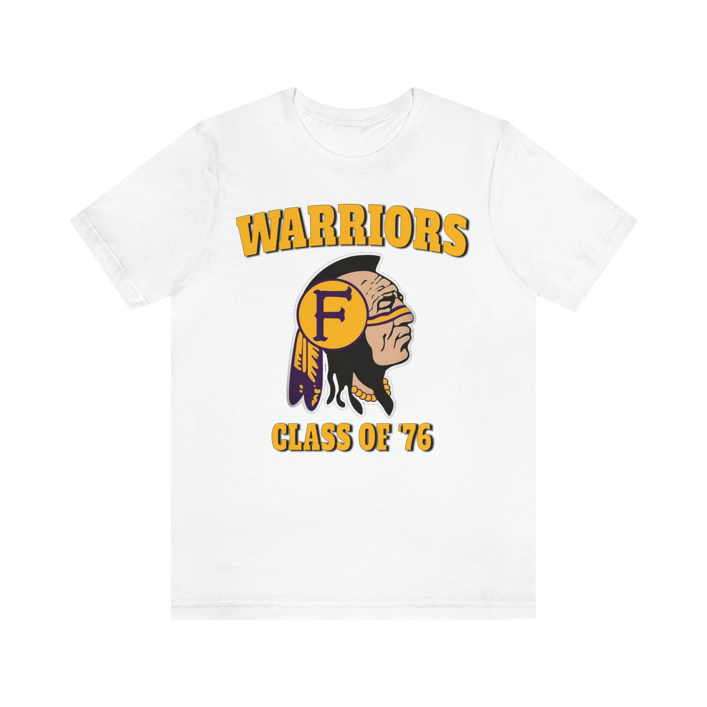 Class of '76 Warriors - Unisex Jersey Short Sleeve Tee