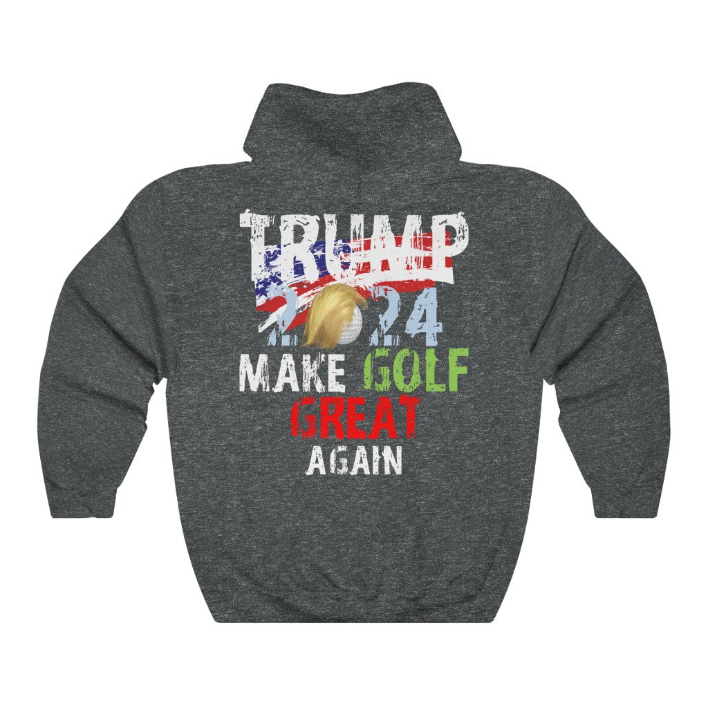 Trump Make Golf Great Again - Unisex Heavy Blend™ Hooded Sweatshirt